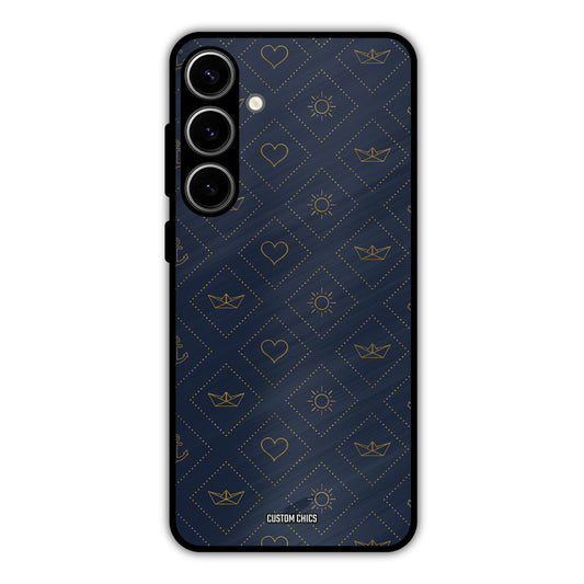 Clean Shapes Samsung Galaxy S24 Plus Mobile Back Cover - Aesthetic PrintShield Case