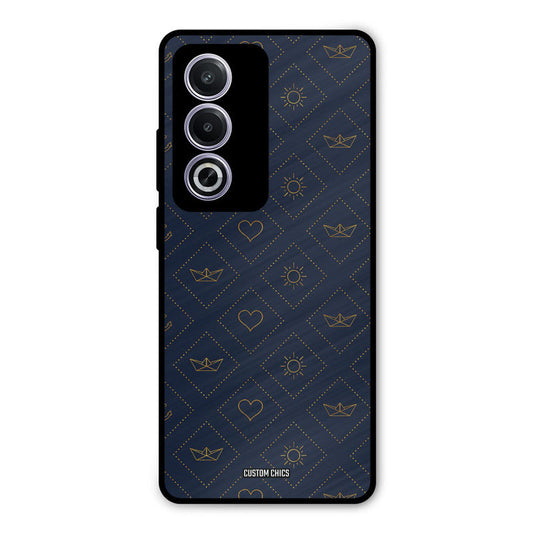 Clean Shapes Oppo K12x Mobile Back Cover - Aesthetic PrintShield Case