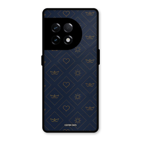 Clean Shapes OnePlus 11R Mobile Back Cover - Aesthetic PrintShield Case