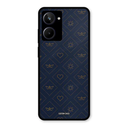 Clean Shapes Realme 10 Mobile Back Cover - Aesthetic PrintShield Case