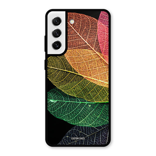 Colorful Leaves Samsung Galaxy S21 FE 5G Mobile Back Cover - Aesthetic PrintShield Case