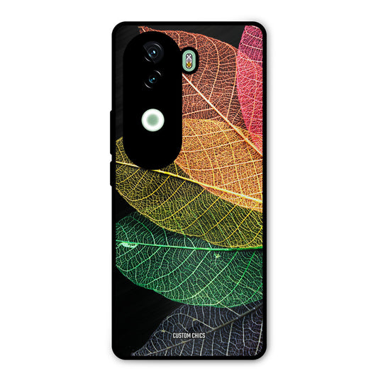 Colorful Leaves iQOO Z9s Mobile Back Cover - Aesthetic PrintShield Case