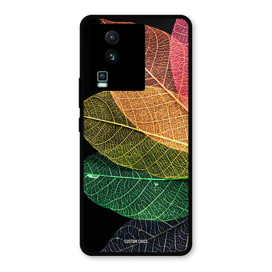 Colorful Leaves IQOO Neo 7 Mobile Back Cover - Aesthetic PrintShield Case