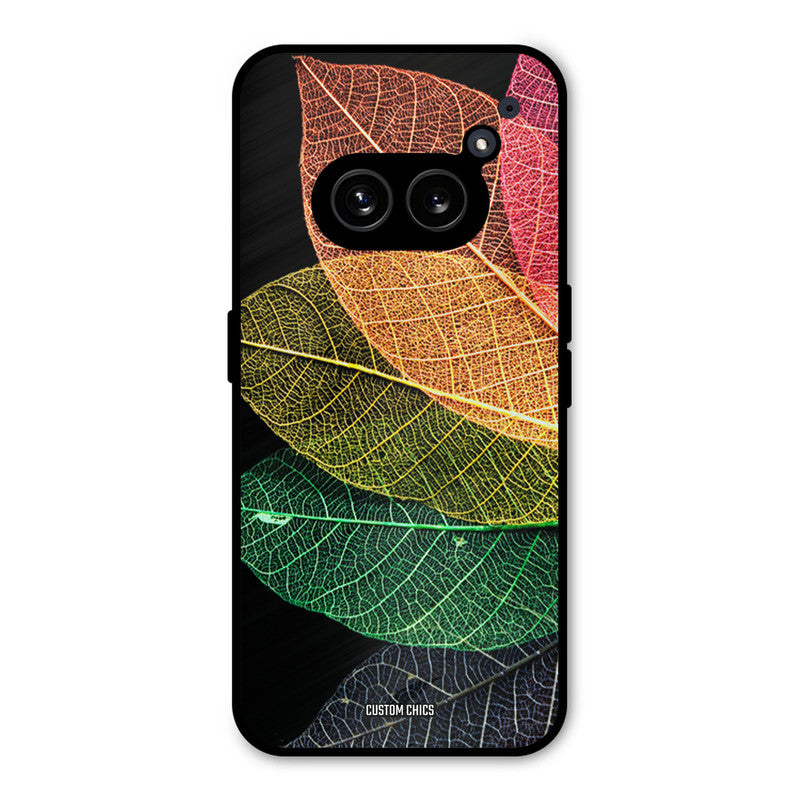 Colorful Leaves Nothing Phone 2a Mobile Back Cover - Aesthetic PrintShield Case