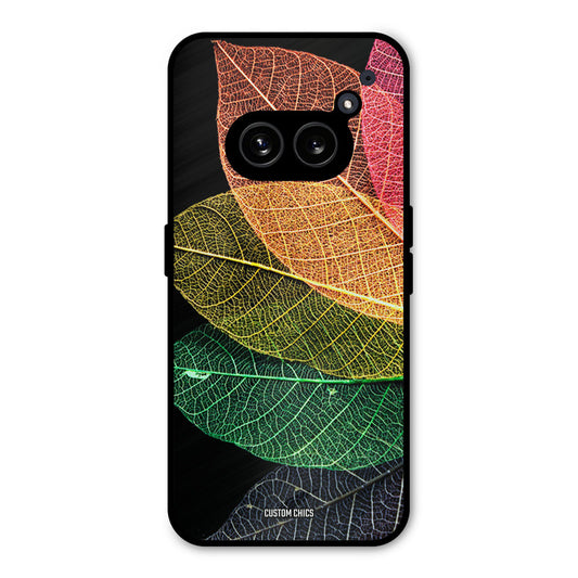 Colorful Leaves Nothing Phone 2a Mobile Back Cover - Aesthetic PrintShield Case