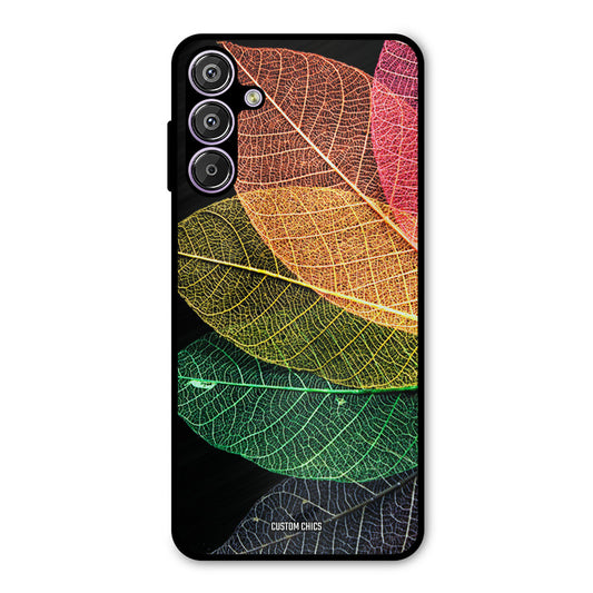 Colorful Leaves Samsung Galaxy M15 Mobile Back Cover - Aesthetic PrintShield Case