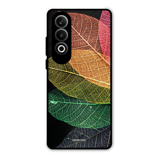 Colorful Leaves OnePlus Nord CE4 Mobile Back Cover - Aesthetic PrintShield Case