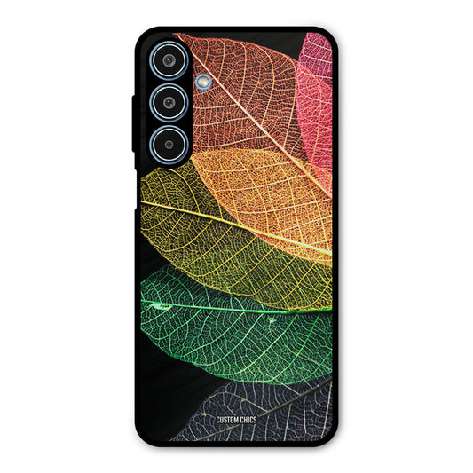 Colorful Leaves Samsung Galaxy M35 5G Mobile Back Cover - Aesthetic PrintShield Case