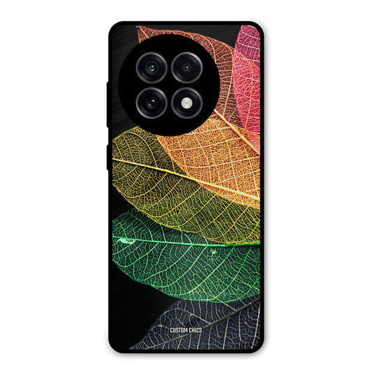Colorful Leaves OnePlus 13R Mobile Back Cover - Aesthetic PrintShield Case