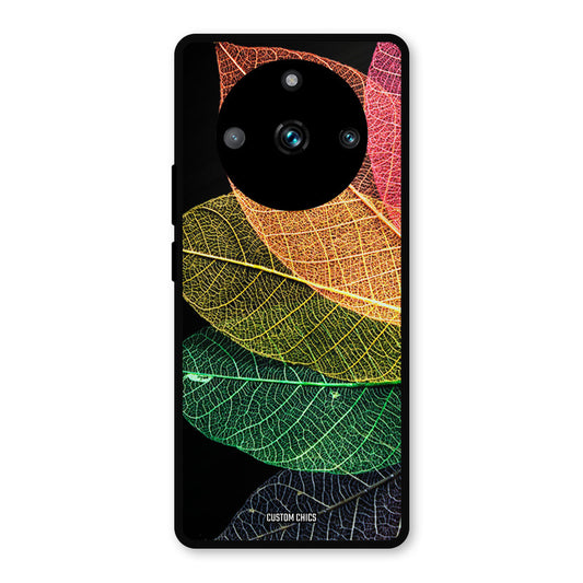 Colorful Leaves Realme 11 Pro Plus Mobile Back Cover - Aesthetic PrintShield Case