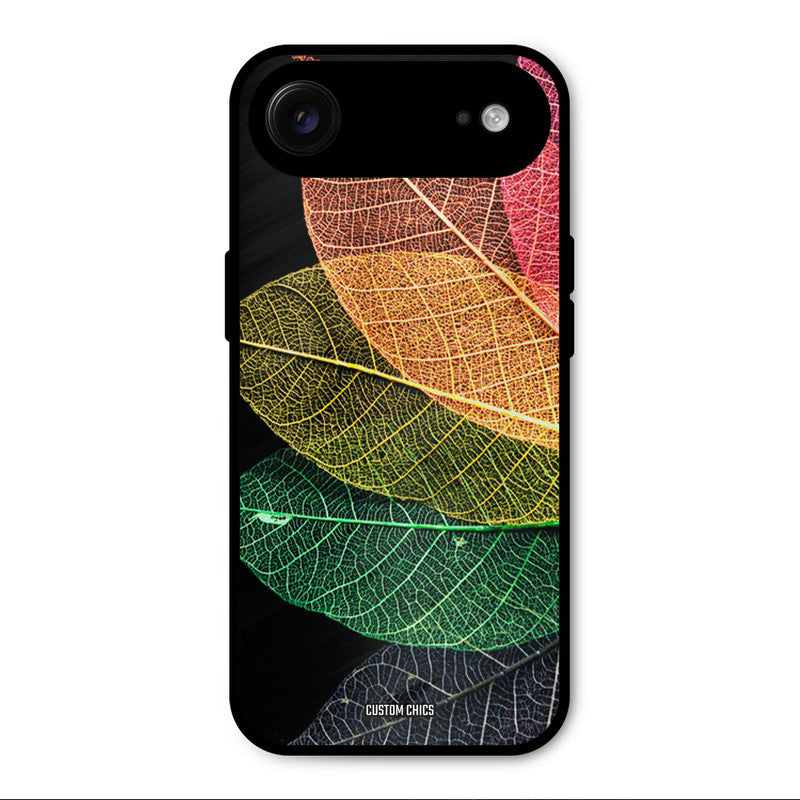 Colorful Leaves iPhone Air Mobile Back Cover - Aesthetic PrintShield Case
