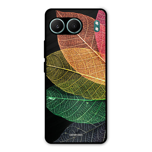 Colorful Leaves OnePlus Nord 4 Mobile Back Cover - Aesthetic PrintShield Case