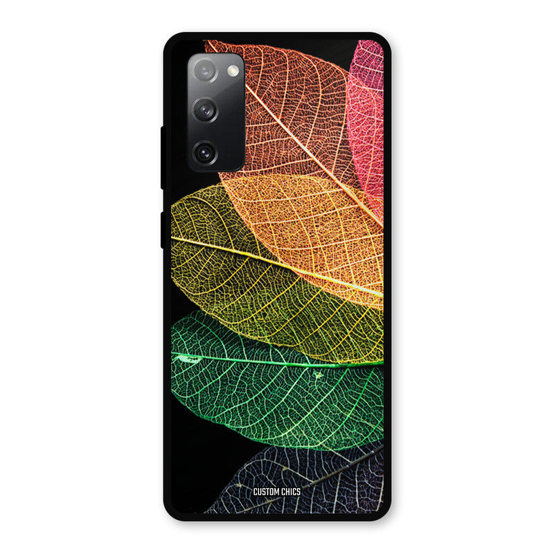 Colorful Leaves Samsung Galaxy S20 FE Mobile Back Cover - Aesthetic PrintShield Case