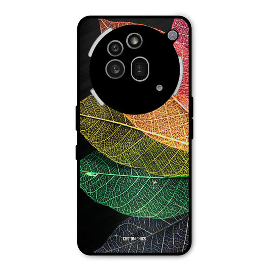 Colorful Leaves Nothing Phone 3A Pro Mobile Back Cover - Aesthetic PrintShield Case