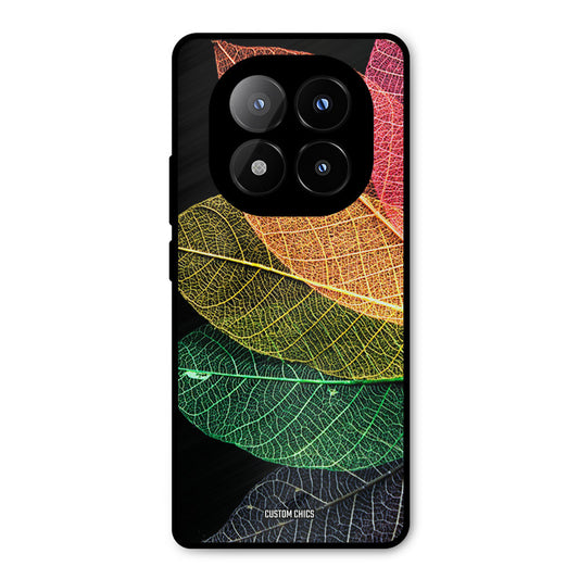 Colorful Leaves Redmi Note 14 Pro Plus 5G Mobile Back Cover - Aesthetic PrintShield Case