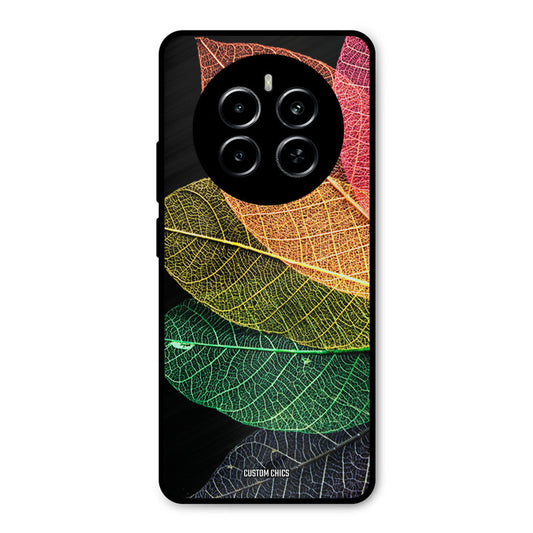 Colorful Leaves Realme P1 5G Mobile Back Cover - Aesthetic PrintShield Case