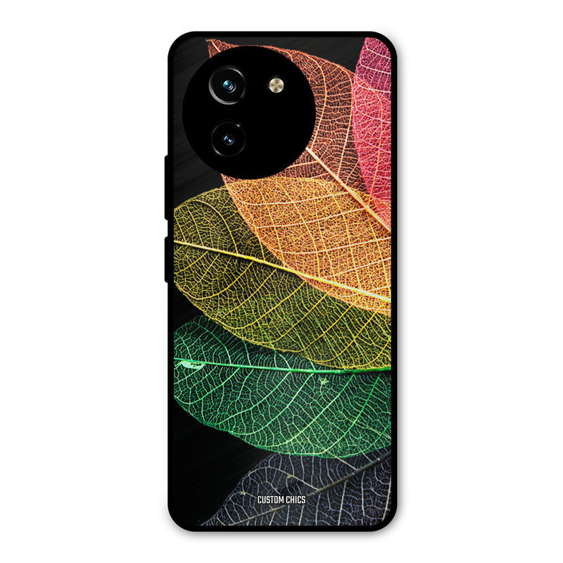 Colorful Leaves Vivo Y200i Mobile Back Cover - Aesthetic PrintShield Case