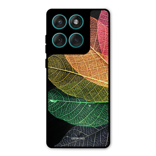 Colorful Leaves Motorola Edge 60 Mobile Back Cover - Aesthetic PrintShield Case