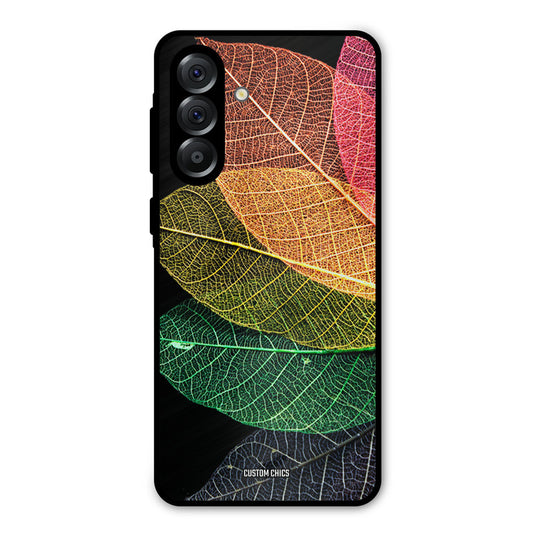 Colorful Leaves Samsung Galaxy A56 5G Mobile Back Cover - Aesthetic PrintShield Case