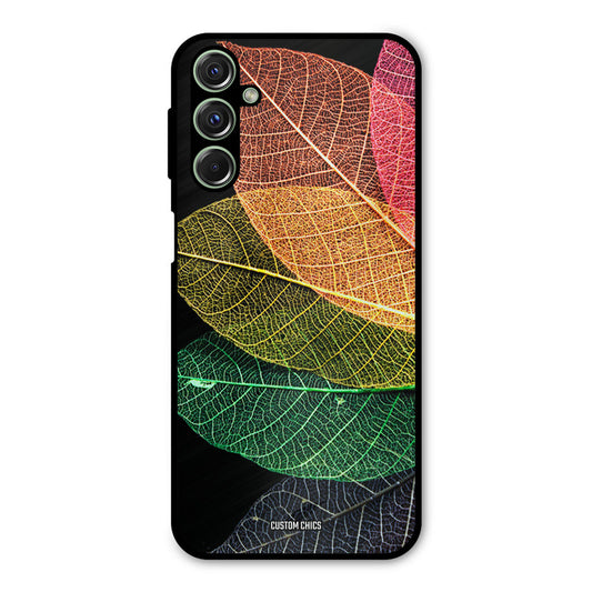 Colorful Leaves Samsung Galaxy M34 Mobile Back Cover - Aesthetic PrintShield Case