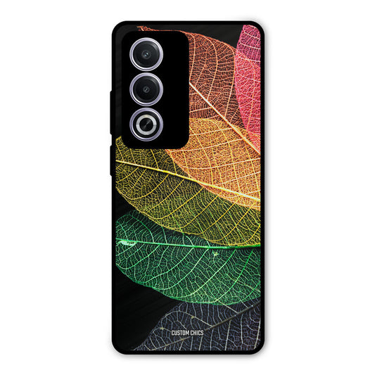 Colorful Leaves Oppo A3 Pro Mobile Back Cover - Aesthetic PrintShield Case