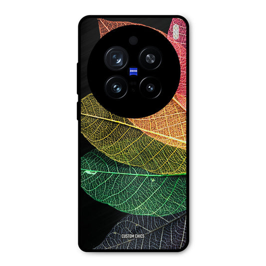Colorful Leaves Vivo X200 Pro Mobile Back Cover - Aesthetic PrintShield Case