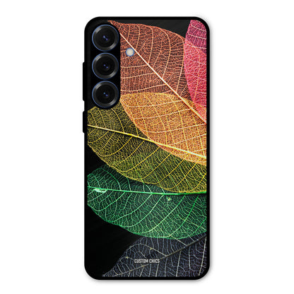 Colorful Leaves Samsung Galaxy S25 Plus Mobile Back Cover - Aesthetic PrintShield Case