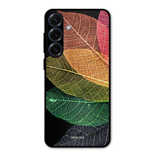 Colorful Leaves Samsung Galaxy S25 Plus Mobile Back Cover - Aesthetic PrintShield Case