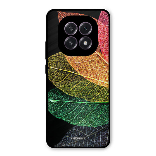 Colorful Leaves Oppo F29 Mobile Back Cover - Aesthetic PrintShield Case