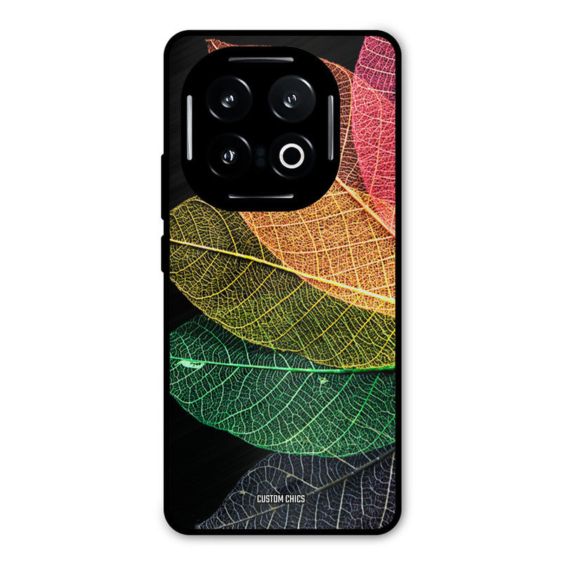 Colorful Leaves iQOO 13 Mobile Back Cover - Aesthetic PrintShield Case