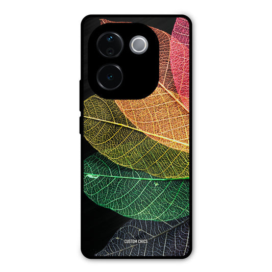 Colorful Leaves iQOO Z9s Pro Mobile Back Cover - Aesthetic PrintShield Case
