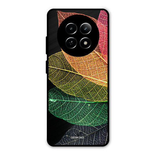 Colorful Leaves Realme Narzo N65 Mobile Back Cover - Aesthetic PrintShield Case