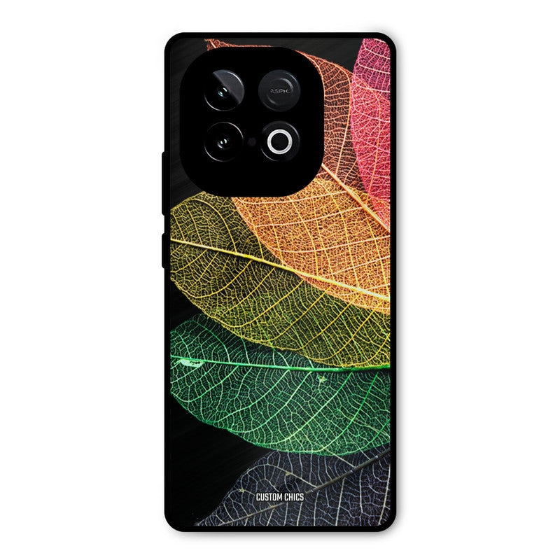 Colorful Leaves iQOO Neo 10 Mobile Back Cover - Aesthetic PrintShield Case