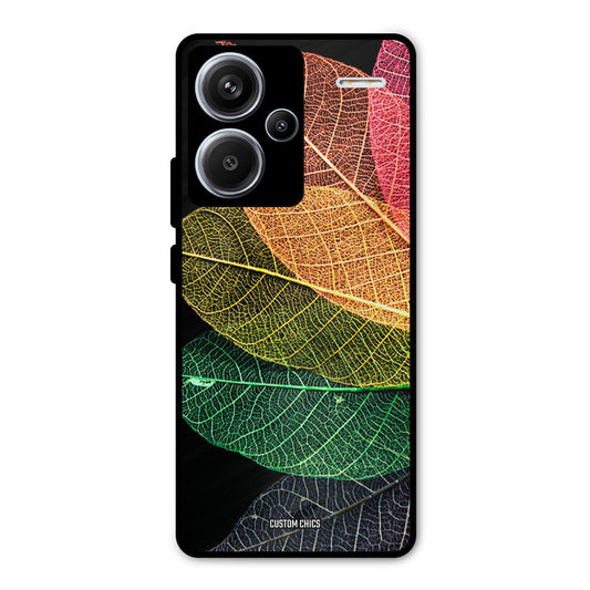 Colorful Leaves Redmi Note 13 Pro Plus Mobile Back Cover - Aesthetic PrintShield Case