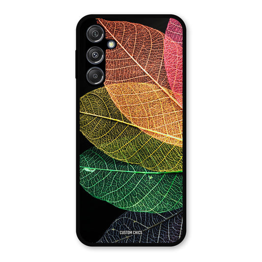 Colorful Leaves Samsung Galaxy M34 5G Mobile Back Cover - Aesthetic PrintShield Case