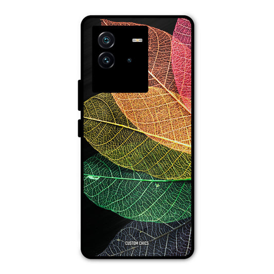 Colorful Leaves iQOO Neo 6 5G Mobile Back Cover - Aesthetic PrintShield Case