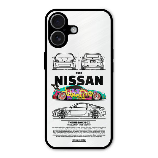 Colorful Nissan iPhone 17 Mobile Back Cover - Car&Bike PrintShield Case