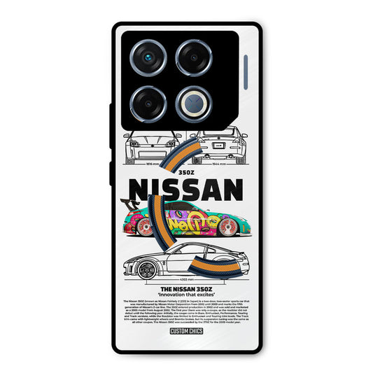 Colorful Nissan Infinix GT 20 Pro Mobile Back Cover - Car&Bike PrintShield Case