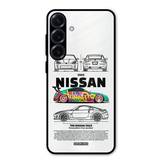 Colorful Nissan Samsung Galaxy S25 Mobile Back Cover - Car&Bike PrintShield Case