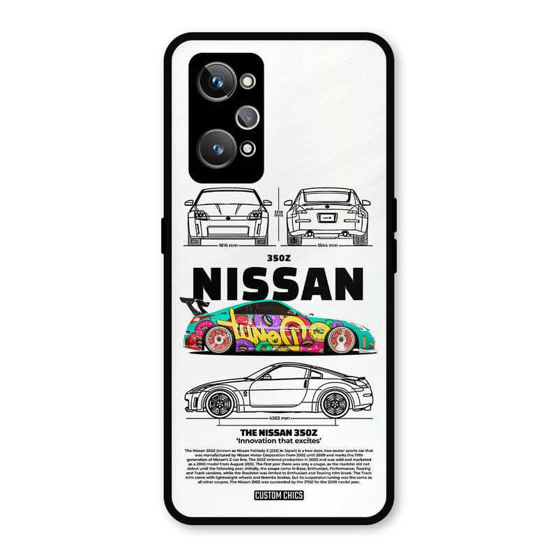 Colorful Nissan Realme GT Neo 2 Mobile Back Cover - Car&Bike PrintShield Case