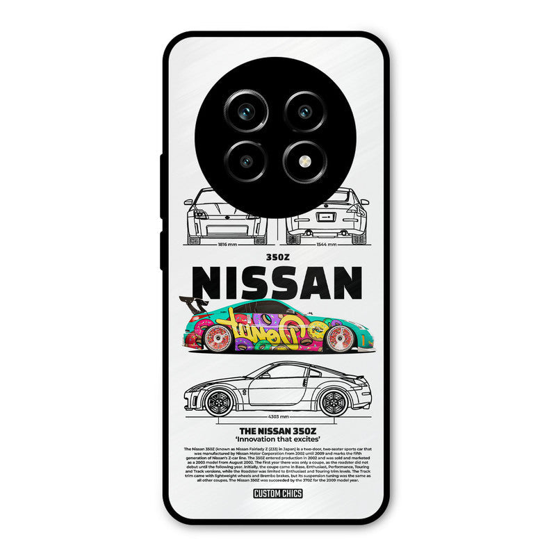 Colorful Nissan Realme 14 Pro lite Mobile Back Cover - Car&Bike PrintShield Case