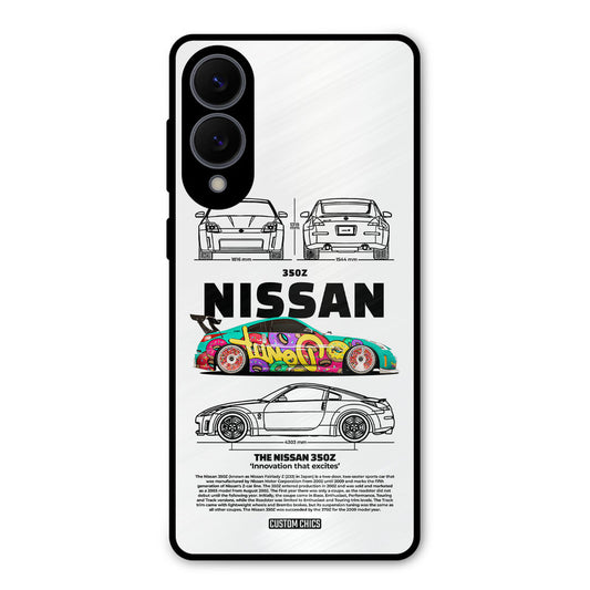 Colorful Nissan Samsung Galaxy S25 Edge Mobile Back Cover - Car&Bike PrintShield Case