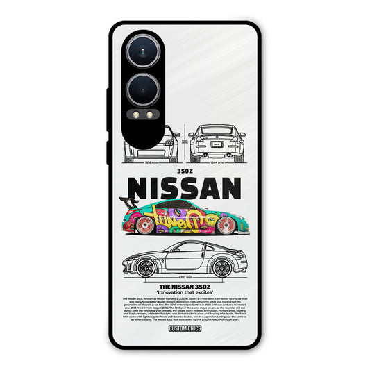 Colorful Nissan Oneplus Nord CE4 Lite Mobile Back Cover - Car&Bike PrintShield Case