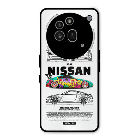 Colorful Nissan Nothing Phone 3A Pro Mobile Back Cover - Car&Bike PrintShield Case