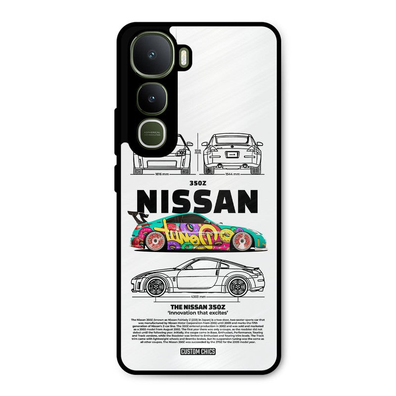Colorful Nissan Vivo Y400 Mobile Back Cover - Car&Bike PrintShield Case