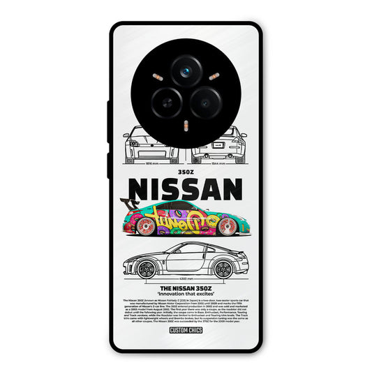 Colorful Nissan Realme 14 Pro Mobile Back Cover - Car&Bike PrintShield Case