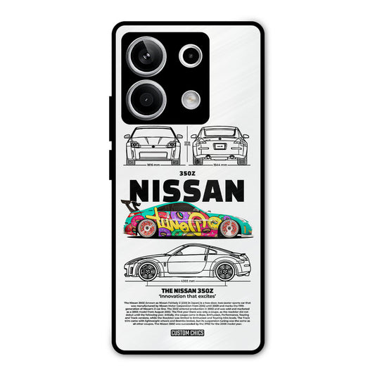 Colorful Nissan Redmi Note 13 5G Mobile Back Cover - Car&Bike PrintShield Case