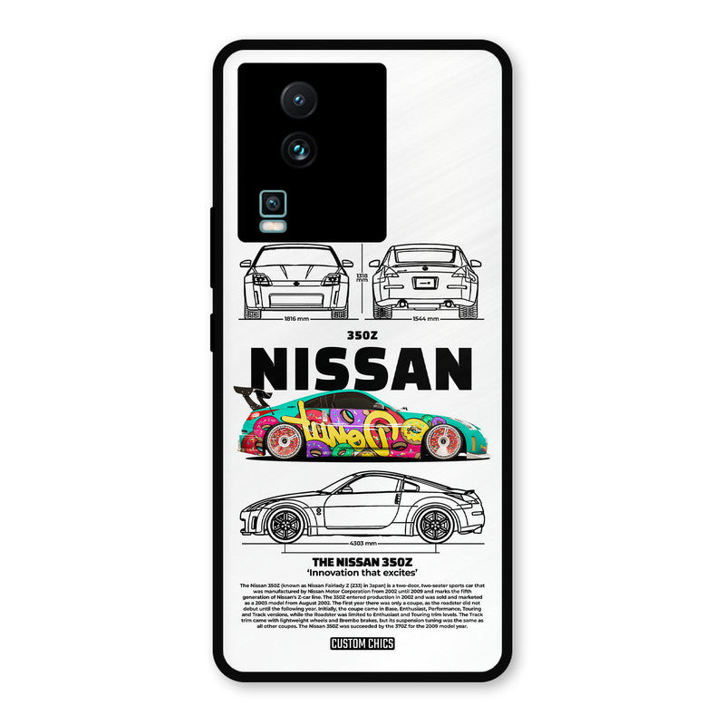 Colorful Nissan IQOO Neo 7 Pro Mobile Back Cover - Car&Bike PrintShield Case