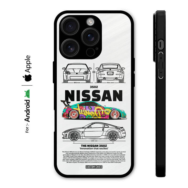 Colorful Nissan Case – Premium PrintShield Mobile Cover