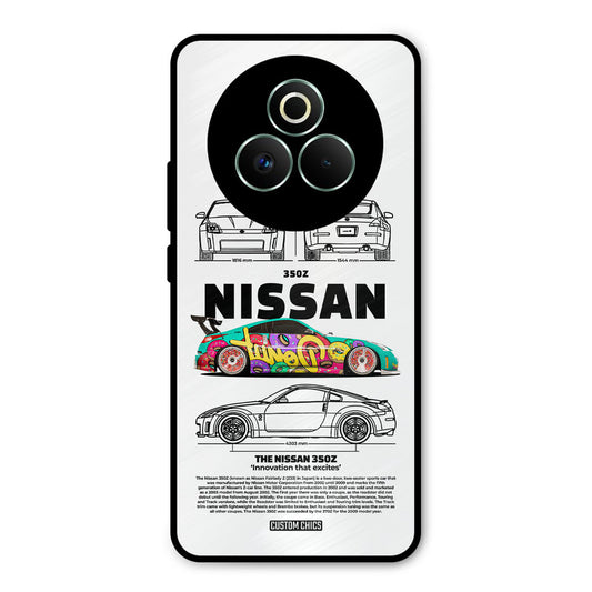 Colorful Nissan Realme P3 Pro 5G Mobile Back Cover - Car&Bike PrintShield Case